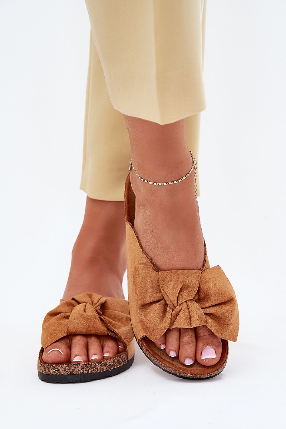 Flip-flops Step in Style til dame fra MS StyleHaven, laget av Bomull, farge Rosa, størrelse 41, med short ermer, perfekt til casual