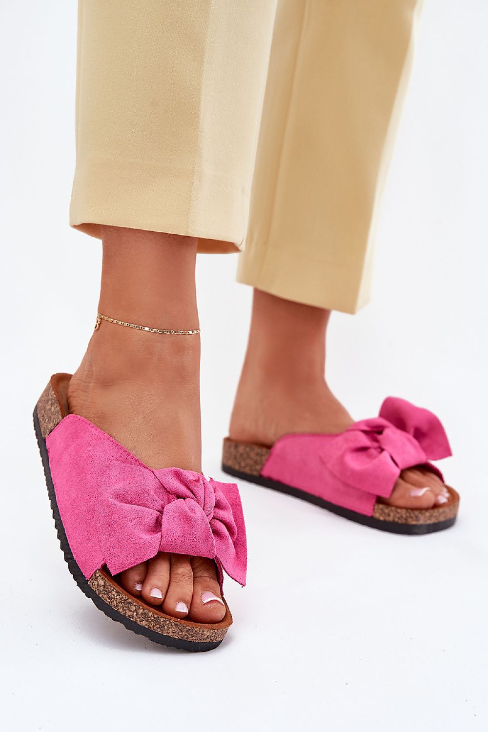 Flip-flops Step in Style til dame fra MS StyleHaven, laget av Bomull, farge Blå, størrelse 39, med short ermer, perfekt til casual
