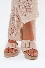 Flip-flops Step in Style til dame fra MS StyleHaven, laget av Bomull, farge Rosa, størrelse 39, med short ermer, perfekt til casual