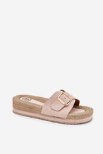 Flip-flops Step in Style til dame fra MS StyleHaven, laget av Bomull, farge Rosa, størrelse 40, med short ermer, perfekt til casual