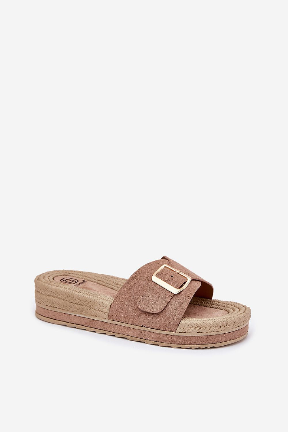 Flip-flops Step in Style til dame fra MS StyleHaven, laget av Bomull, farge Brun, størrelse 37, med short ermer, perfekt til casual