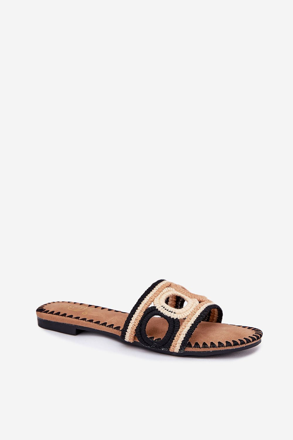 Flip-flops Step in Style til dame fra MS StyleHaven, laget av Bomull, farge Svart, størrelse 37, med short ermer, perfekt til casual