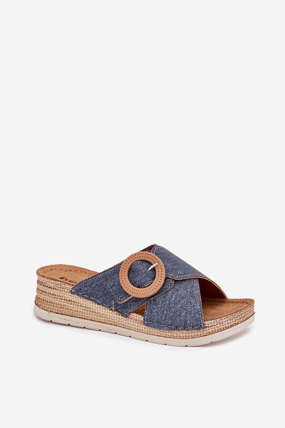 Flip-flops Step in Style til dame fra MS StyleHaven, laget av Bomull, farge Brun, størrelse 37, med short ermer, perfekt til casual