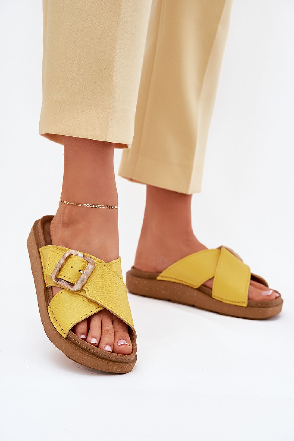 Flip-flops Step in Style til dame fra MS StyleHaven, laget av Bomull, farge Marineblå, størrelse 39, med short ermer, perfekt til casual
