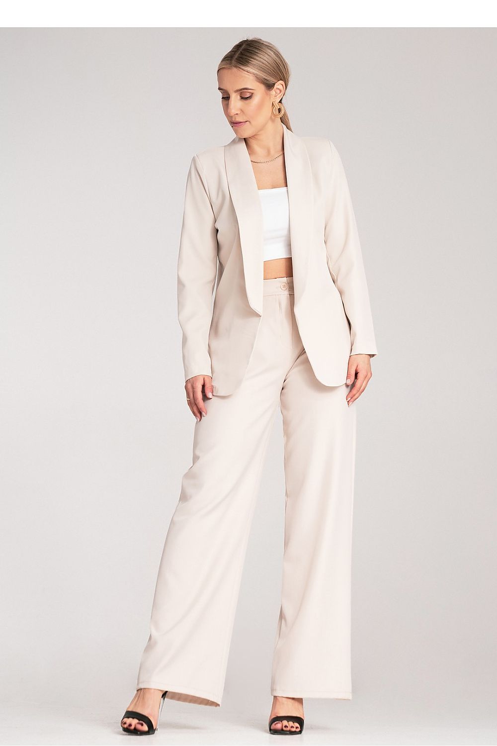Jakke Figl til dame fra MS StyleHaven, laget av polyester, farge Svart, størrelse S/M, med long ermer, perfekt til dress