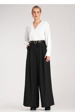 Damebukser Figl til dame fra MS StyleHaven, laget av polyester, farge Svart, størrelse S/M, med sleeveless ermer, perfekt til dress