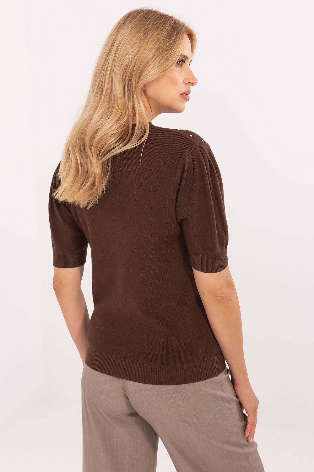  Short sleeve sweater model 216782 Factory Price 