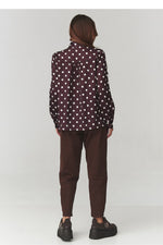  Long sleeve shirt model 220781 Makadamia 