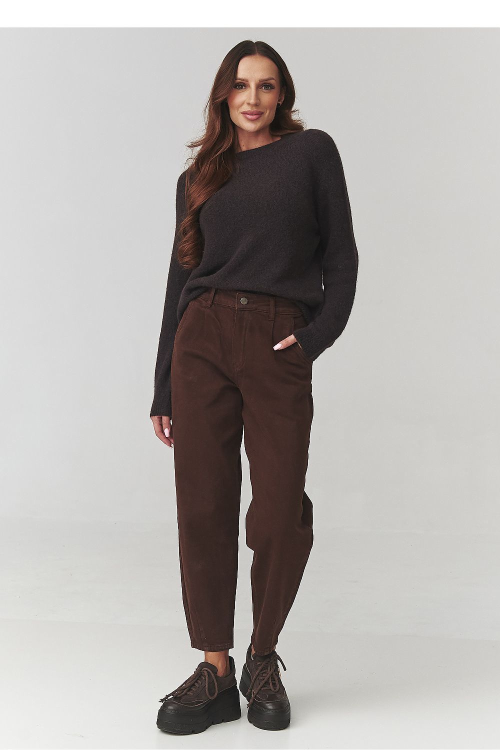  Jeans model 220784 Makadamia 