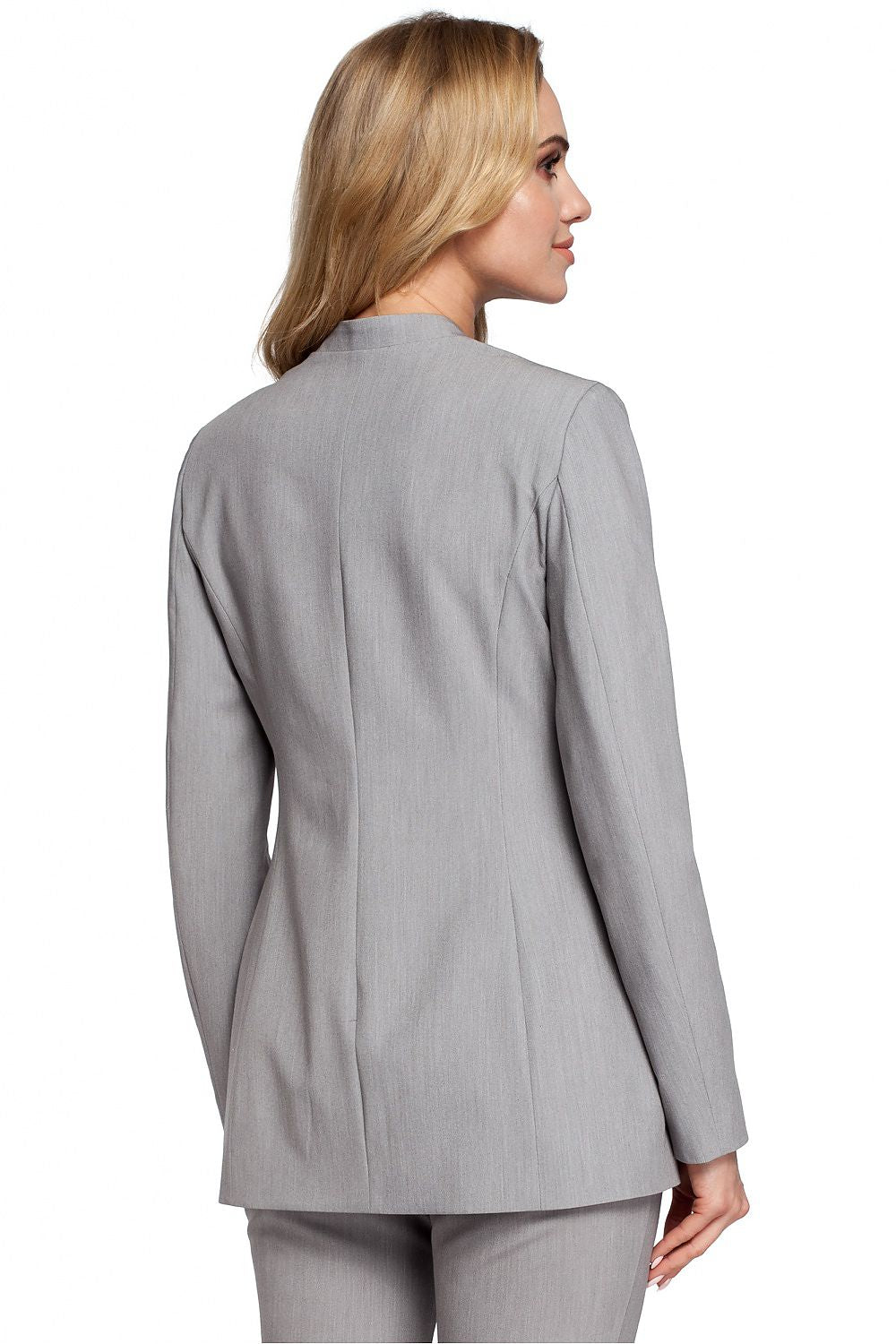 Jakke Moe til dame fra MS StyleHaven, laget av polyester; Viskose, farge Rosa, størrelse XL, med long ermer, perfekt til casual; dress