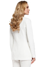 Jakke Moe til dame fra MS StyleHaven, laget av polyester; Viskose, farge Grå, størrelse M, med long ermer, perfekt til casual; dress