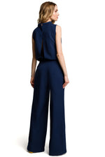 Jumpsuit - Moe til dame fra MS StyleHaven, laget av polyester, farge Rød, størrelse L, med sleeveless ermer, perfekt til casual; dress