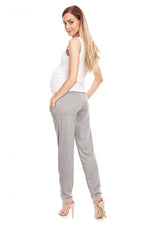 Uanstrengt elegante gravidbukser fra PeeKaBoo til dame fra MS StyleHaven, laget av Viskose; polyester, farge beige, størrelse L/XL, med long ermer, perfekt til casual; dress