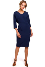 Uforet Dagkjole Moe til dame fra MS StyleHaven, laget av polyester, farge Rød, størrelse L, med 45720 ermer, perfekt til casual; dress