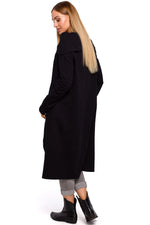 Bomull Tunika - Moe til dame fra MS StyleHaven, laget av Bomull, farge Rosa, størrelse L/XL, med long ermer, perfekt til casual; dress