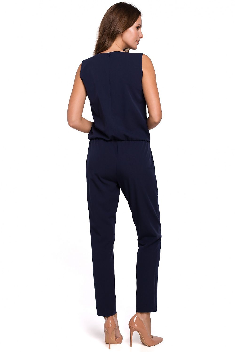 Dress Makover til dame fra MS StyleHaven, laget av polyester; rayon, farge Svart, størrelse XL, med sleeveless ermer