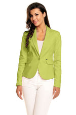 Jakke Cabba til dame fra MS StyleHaven; laget av Bomull; farge RÃ¸d; stÃ¸rrelse 46; med long ermer; perfekt til dress