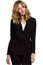 Jakke Makover til dame fra MS StyleHaven, laget av Elastan; polyester, farge Svart, størrelse s, med long ermer