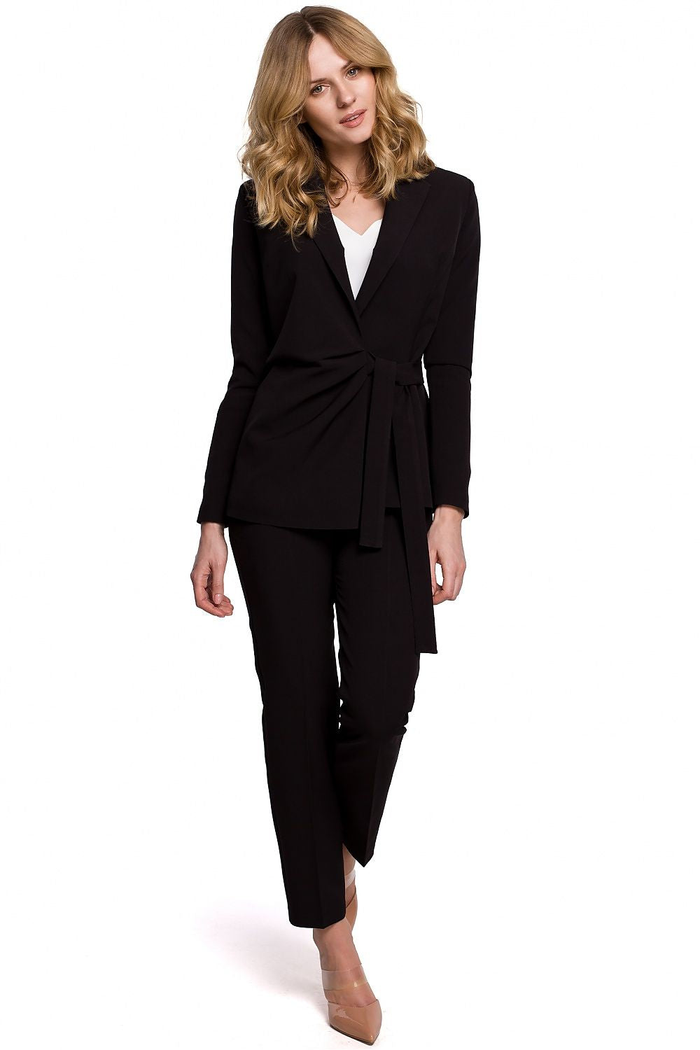 Jakke Makover til dame fra MS StyleHaven, laget av Elastan; polyester, farge Svart, størrelse M, med long ermer