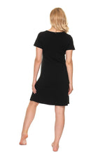 Luxe Nursing Nattkjole fra PeeKaBoo til dame fra MS StyleHaven, laget av Elastan; Bomull, farge beige, størrelse S/M, med long ermer, perfekt til casual; dress