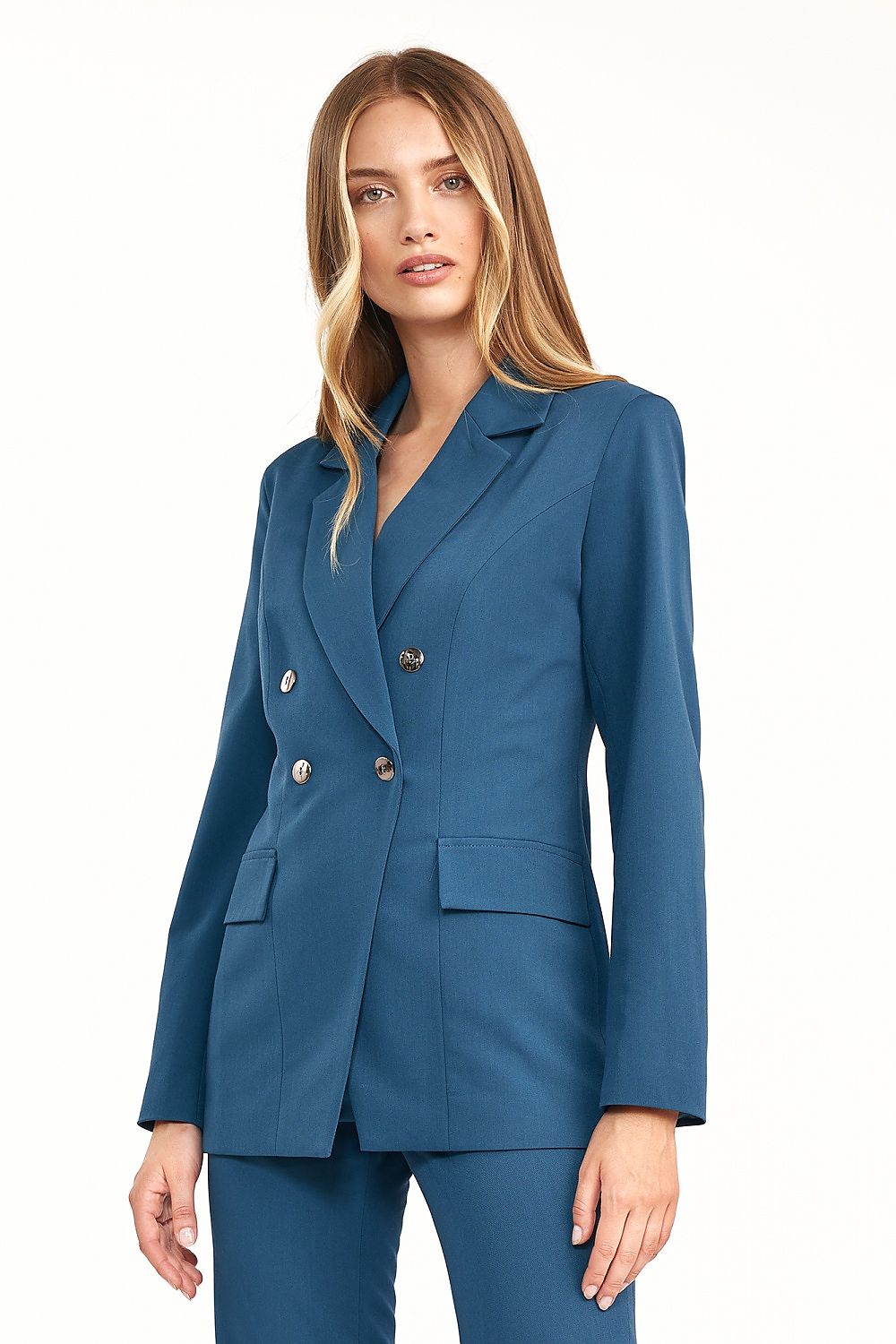 Jakke Nife til dame fra MS StyleHaven, laget av polyester; Viskose, farge Svart, størrelse 40, med long ermer, perfekt til casual; dress