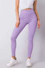 Lange leggings BFG til dame fra MS StyleHaven, laget av Bomull; Elastan-1, farge Grå, størrelse XL, med long; 3-4 ermer, perfekt til casual; dress