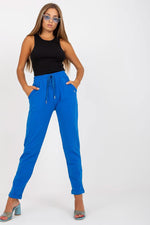Everyday Ease - Joggebukse i bomull med høy midje til dame fra MS StyleHaven, laget av Bomull, farge Grønn, størrelse XL, med 45720 ermer, perfekt til casual; dress
