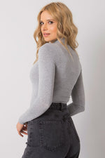 Turtleneck Rue Paris til dame fra MS StyleHaven, laget av Viskose, farge Grønn, størrelse L, med sleeveless; 3-4 ermer, perfekt til casual; dress