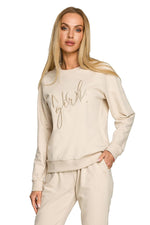 Genser - Moe til dame fra MS StyleHaven, laget av Bomull, farge Grønn, størrelse XL, med short ermer, perfekt til dress