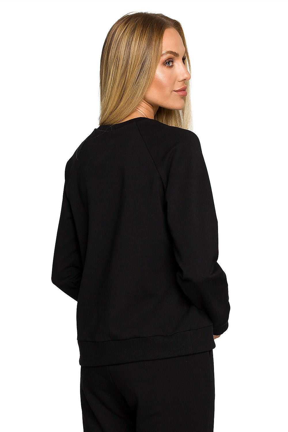 Genser - Moe til dame fra MS StyleHaven, laget av Bomull, farge Marineblå, størrelse XXL, med short ermer, perfekt til dress