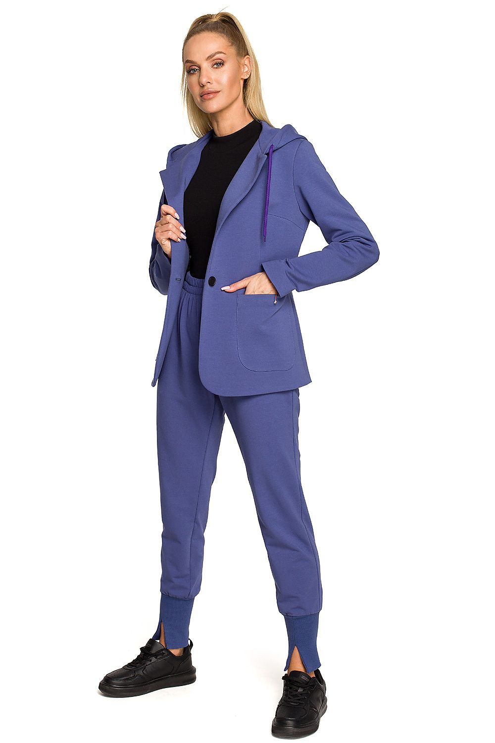 Hette Jakke - Moe til dame fra MS StyleHaven, laget av Bomull, farge beige, størrelse L, med long ermer, perfekt til dress