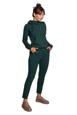 Urban Edge - Strikkebukser med rett ben - BeWear til dame fra MS StyleHaven, laget av Bomull, farge Svart, størrelse L, med long ermer, perfekt til dress
