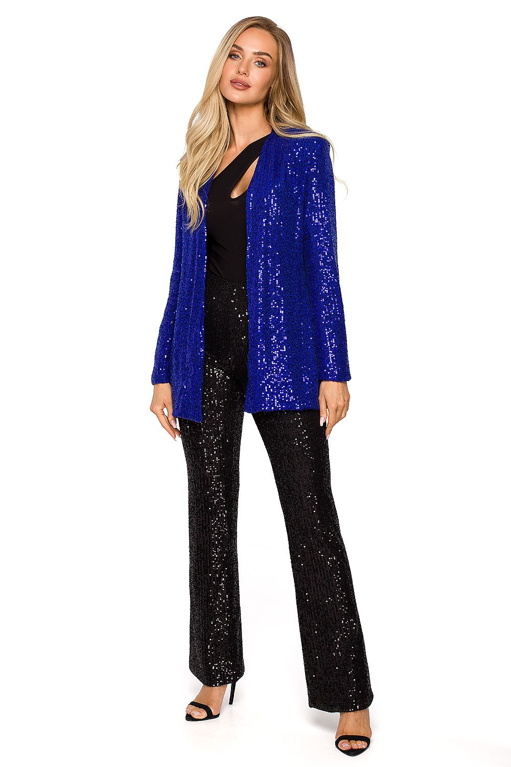 Jakke Moe til dame fra MS StyleHaven, laget av polyester, farge Rosa, størrelse XL, med long ermer, perfekt til dress