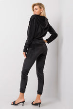 Sett - Relevance til dame fra MS StyleHaven, laget av Viskose; Elastan-1, farge Brun, størrelse S/M, med 45720 ermer, perfekt til casual; dress