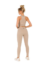 Leggings - Moe til dame fra MS StyleHaven, laget av Bomull, farge Svart, størrelse M, med short ermer, perfekt til dress