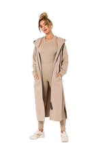 Genser Moe til dame fra MS StyleHaven, laget av Bomull; Elastan-1, farge Svart, størrelse S/M, med long ermer, perfekt til dress