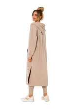 Genser Moe til dame fra MS StyleHaven, laget av Bomull; Elastan-1, farge Svart, størrelse L/XL, med long ermer, perfekt til dress