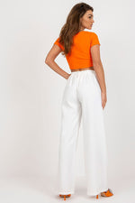 Elegant høytlivsbukse med folder til dame fra MS StyleHaven, størrelse XXL, med long, bukselengde long, kjolelengde maxi, kjolestil gown; sheath