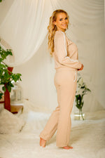 Antao Boho Sweatshirt fra Kalimo til dame fra MS StyleHaven, laget av Elastan; Bomull, farge Grå, størrelse S, med long; 3-4 ermer, perfekt til casual; dress