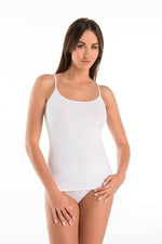 Bomullstopp for kvinner - Teyli til dame fra MS StyleHaven, laget av Elastan; Bomull, farge Svart, størrelse M, med sleeveless; strapless ermer, perfekt til casual; dress