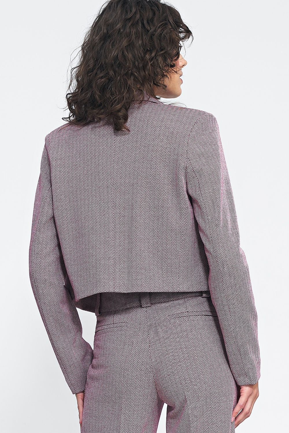 Jakke Nife til dame fra MS StyleHaven, laget av polyester; Viskose, farge Rød, størrelse 40, med long ermer, perfekt til casual; dress