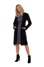 Dame Frakk - Moe til dame fra MS StyleHaven, laget av fleece; polyester, farge Rosa, størrelse s, med long ermer, perfekt til dress