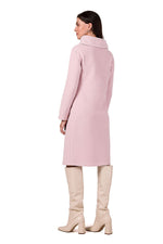 Dagskjole BeWear til dame fra MS StyleHaven, laget av Bomull; Elastan-1, farge Grå, størrelse M, med long ermer, perfekt til dress