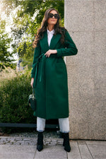 Aurora ullblandet kåpe fra Roco Fashion fra MS StyleHaven, størrelse 36, med long, bukselengde long, kjolelengde maxi, kjolestil sheath