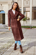 Aurora ullblandet kåpe fra Roco Fashion fra MS StyleHaven, størrelse 42, med long, bukselengde long, kjolelengde maxi, kjolestil sheath
