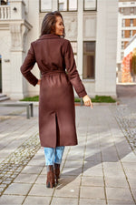 Aurora ullblandet kåpe fra Roco Fashion fra MS StyleHaven, størrelse 38, med long, bukselengde long, kjolelengde maxi, kjolestil sheath