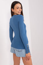 Sjarmerende genser til dame fra MS StyleHaven, størrelse M/L, med long, bukselengde long, kjolelengde short; knee; mini; midi, kjolestil sweater; other