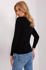 Klassisk genser til dame fra MS StyleHaven, størrelse M/L, med long, bukselengde long, kjolelengde short; knee; mini; midi, kjolestil sweater; other