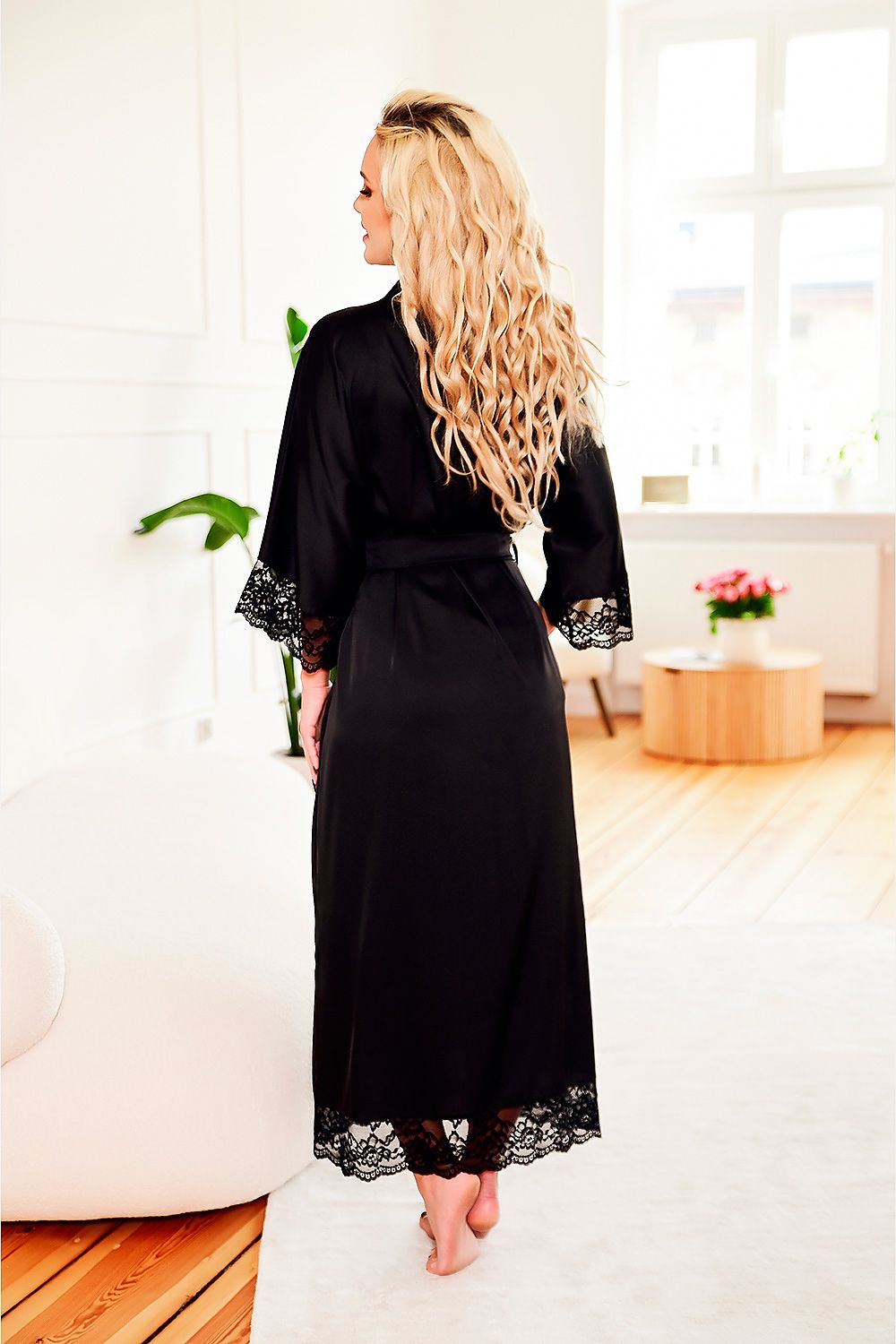 Sumatra Grace badekåpe - Kalimo til dame fra MS StyleHaven, laget av Elastan; polyester, farge Rød, størrelse M, med sleeveless ermer, perfekt til casual; dress