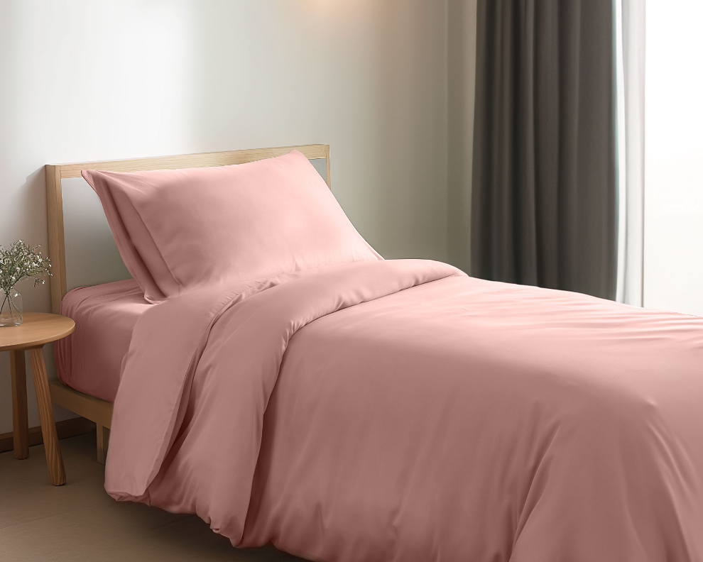 Eenpersoons Beddengoedset - Cuddle Pink